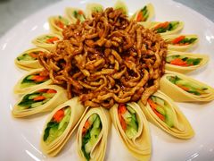 香辣肉丝-黄家饺子东北特色菜馆(湖滨商业街店)