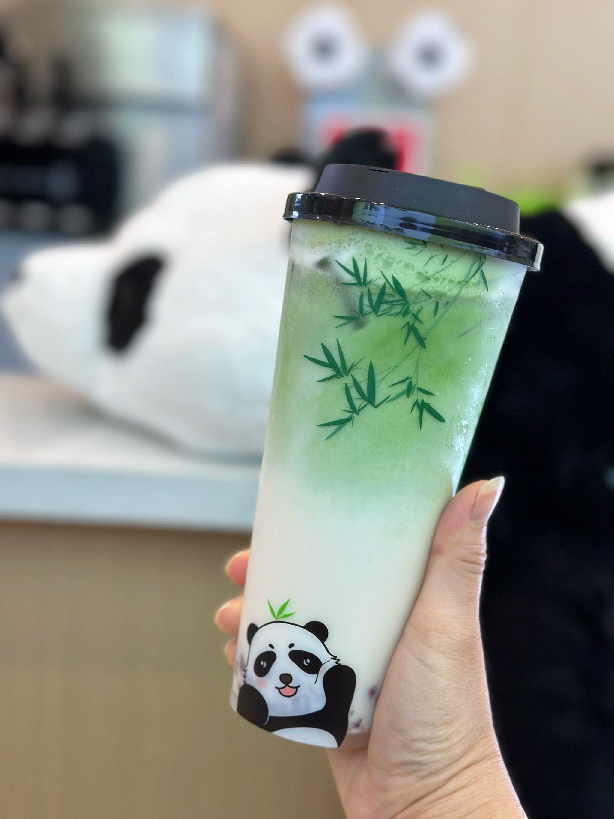 熊猫奶茶,超级萌又好喝