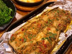 茄子-老东镇啤酒屋海鲜加工·蒸汽海鲜·海鲜烧烤(台东店)