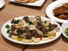 酸辣藕带炒鸡肾-香港深井掂檔烧鹅茶餐厅(海韵城店)