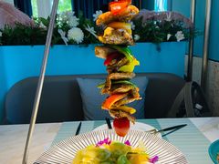 凯撒炭烤鸡肉串-蜜桃花开·中西融合菜E&W(南长街店)