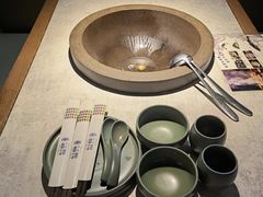 餐具摆设-鲜潭蒸汽石锅鱼(五道口购物中心店)