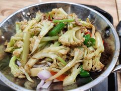 干锅花菜-华中科技大学百景园(三楼酒店)
