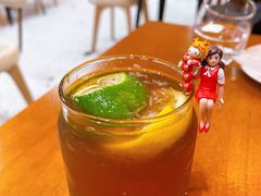鸳鸯柠檬茶-黑熊披萨orso pizza