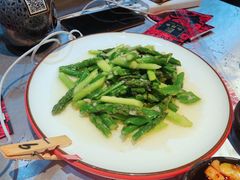 蒜蓉芦笋-红辣椒·川菜·火锅(张杨路店)