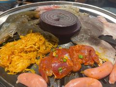 -明洞阿姨·韩式酱蟹烤肉·创意料理(三元桥店)