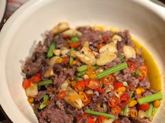 菜籽油炒衡东黄牛肉-老湘村·湖南土菜(天河维多利店)