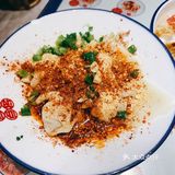 蘸辣椒吃还可以。「锅巴土豆」强烈推荐