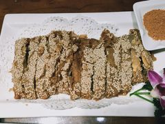 金牌芝麻里脊-老兰家传统烧烤炒菜泡馍(小南门店)