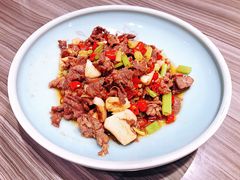 小炒黄牛肉-湘悦茗宴(创维店)