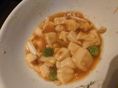 鸡汤虾仁豆腐-绿茶餐厅(乐峰广场店)