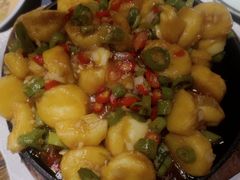 铁板日本豆腐-小俩口烧烤东北菜(双井店)