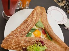 新鲜蟹肉蛋可丽饼-Salon de The de Joel Robuchon(外滩18号店)