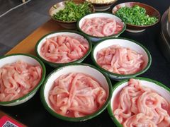 招牌生扣鲜鸭肠-王婆乔鲜鱼自助火锅(蜀汉路店)