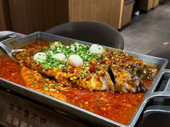 荔枝香辣味烤鱼-鱼酷活鱼烤鱼(静安大融城店)