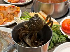 -锅儿欢海鲜火锅烤肉自助餐(东港凯虹店)