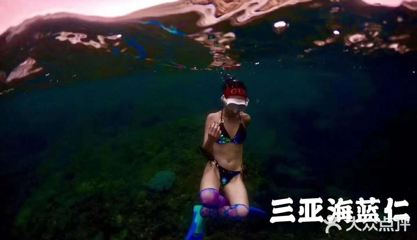 三亚海蓝仁百福岛软珊瑚保护区