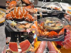 -舟市水产蒸汽活海鲜自助(卓悦汇店)
