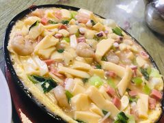 铁板蛋豆腐-华春餐馆(鱼山路店)