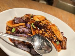茄子烧年糕-宁波柏悦酒店·钱湖渔港