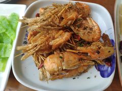 椒盐沼虾-百家鲜·杭帮菜