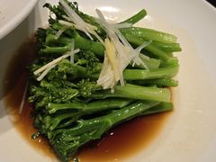 白灼西兰苔-四季民福烤鸭店(外滩外白渡桥店)