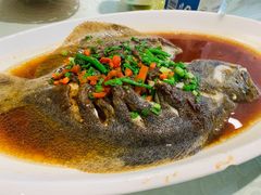 清蒸多宝鱼-阿英煲(凉城路店)