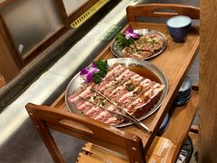 -明洞阿姨·韩式酱蟹烤肉·创意料理(三元桥店)