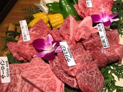 松阪牛肉拼盘-松阪牛焼肉M(法善寺横丁店)