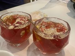 玫瑰红糖冰粉-黔派·贵州烙锅烤肉·米粉(车公庙店)