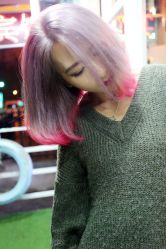 -韩鑫烫染接发·收长头发