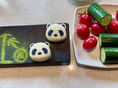 熊猫形卡曼橘冰蛋糕-海底捞大排档火锅(打浦路店)