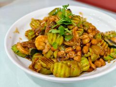 老醋六样-日月昇渔家菜·海肠捞饭·大连海鲜(星海公园店)