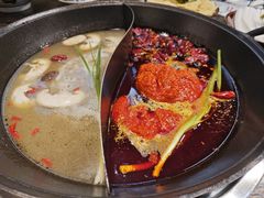酸汤鸳鸯锅-冯校长老火锅(双桥路店)