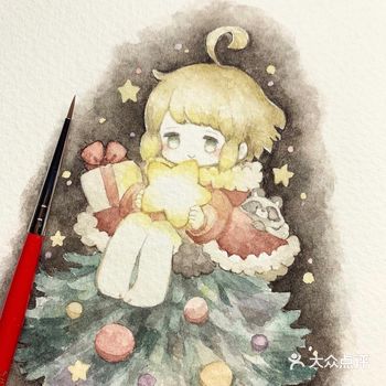 住在童话世界️中的小女孩