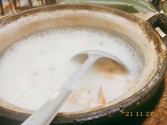 沙虾干贝粥-阿义海鲜粥(九眼桥店)