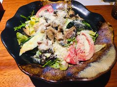 芝士蘑菇蔬菜沙拉-肉魁屋·烧肉·烧鸟·酒场(高新店)