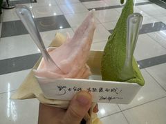 抹茶冰淇淋-野人先生Gelato(上海长宁龙之梦店)