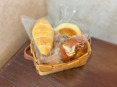 萝卜干芝士片贝果碱水-雀食面包店(钟楼店)