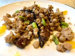小炒茄子配米饭-厉家菜(金宝街店)