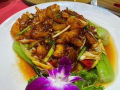 葱烧肉蹄筋-东北大院·东北菜(三台子店)