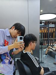 -米可造型烫发染发