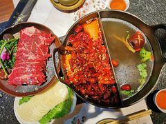 四季草本鸳鸯锅-盡膳口福跷脚牛肉火锅(北美新天地店)