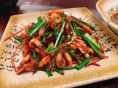葱爆河虾-75幢私房菜馆