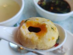 蟹黄鱼肚包心丸-烹然四季椰子鸡火锅(团结湖总店)