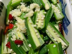 白灼秋葵-小菜园新徽菜(阜阳颍州万达店)