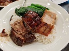 烧腩肉拼烧鹅饭-丽的面家(多宝路店)