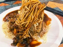 膳片爆鱼干挑面-梧桐面馆桐乡阿能面店(印象城店)