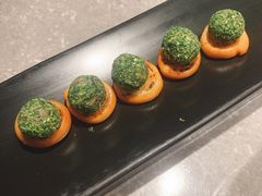葱油饼鹅肝-木守西溪溪隐餐厅