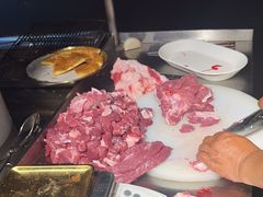 -谷丽羊肉串·新疆烧烤·羊肉火锅大排档·原老马烧烤(砂子塘店)